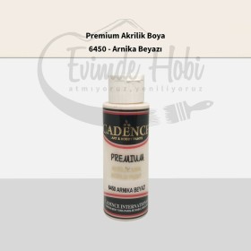 Premium Akrilik Boya 6450 Arnika Beyaz 70ML